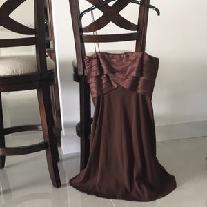 Brown Cocktail Dress